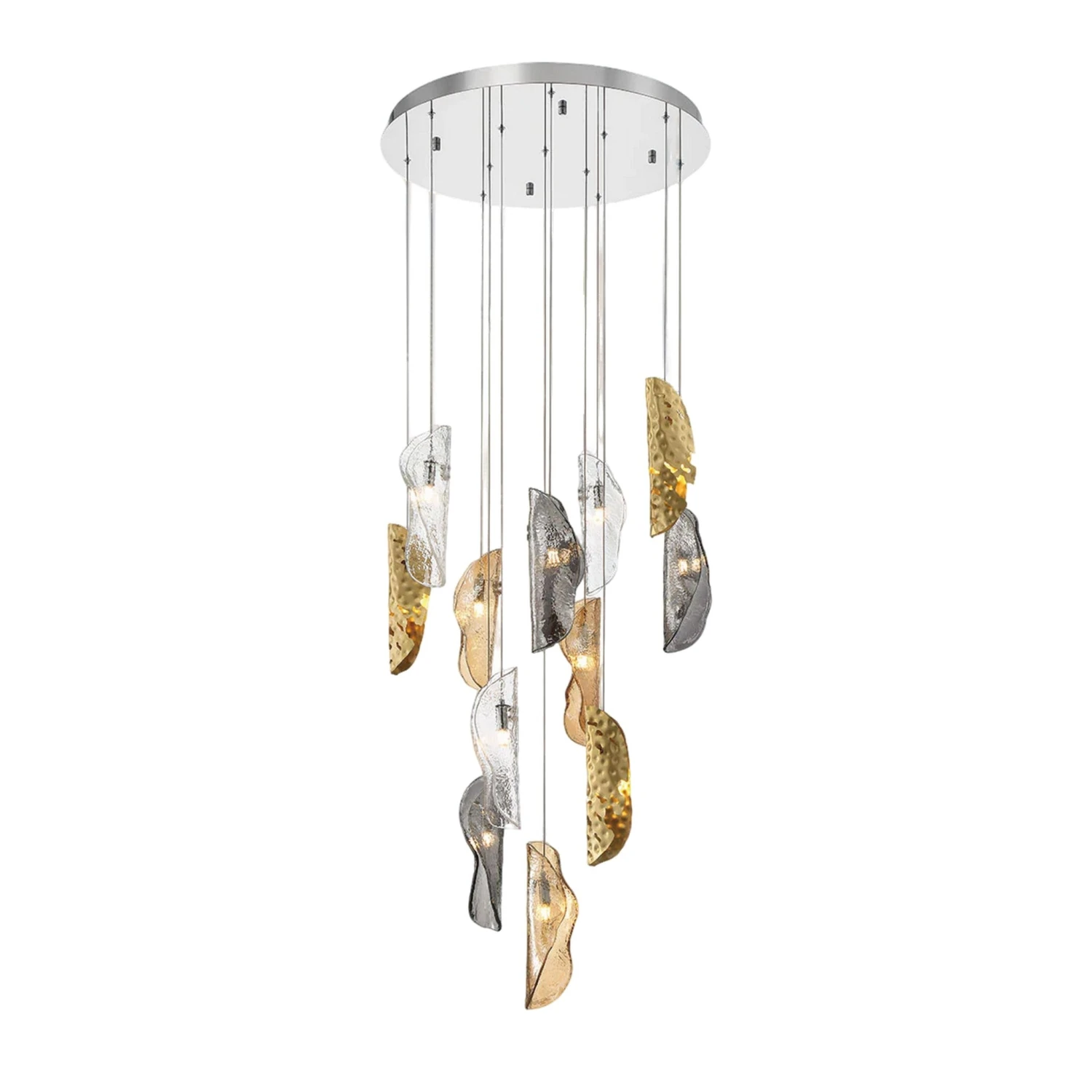 SORRENTO ROUND LED CHANDELIER (MULTIPLE SIZES) 6 SORRENTO ROUND LED CHANDELIER (MULTIPLE SIZES) - Image 6