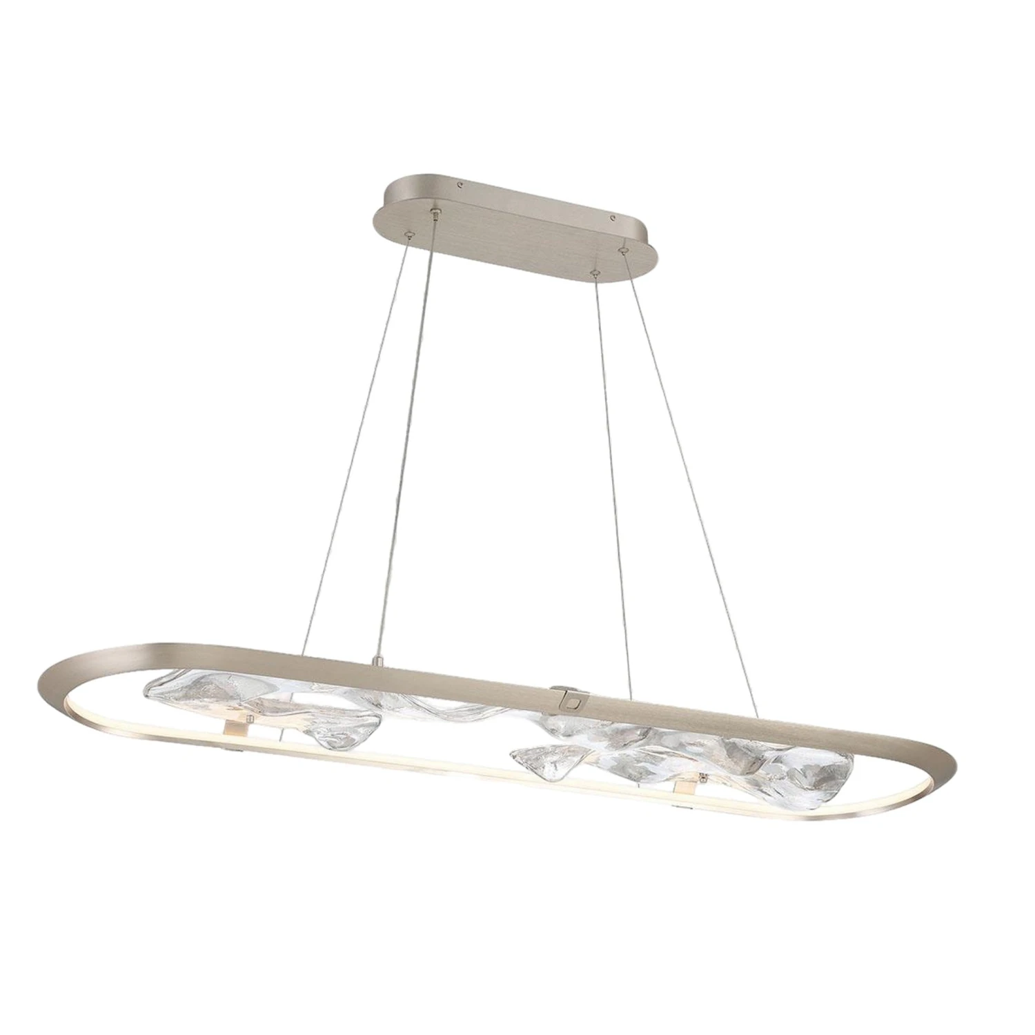 NETTUNO OVAL LED CHANDELIER (MULTIPLE SIZES) 2 NETTUNO OVAL LED CHANDELIER (MULTIPLE SIZES) - Image 2