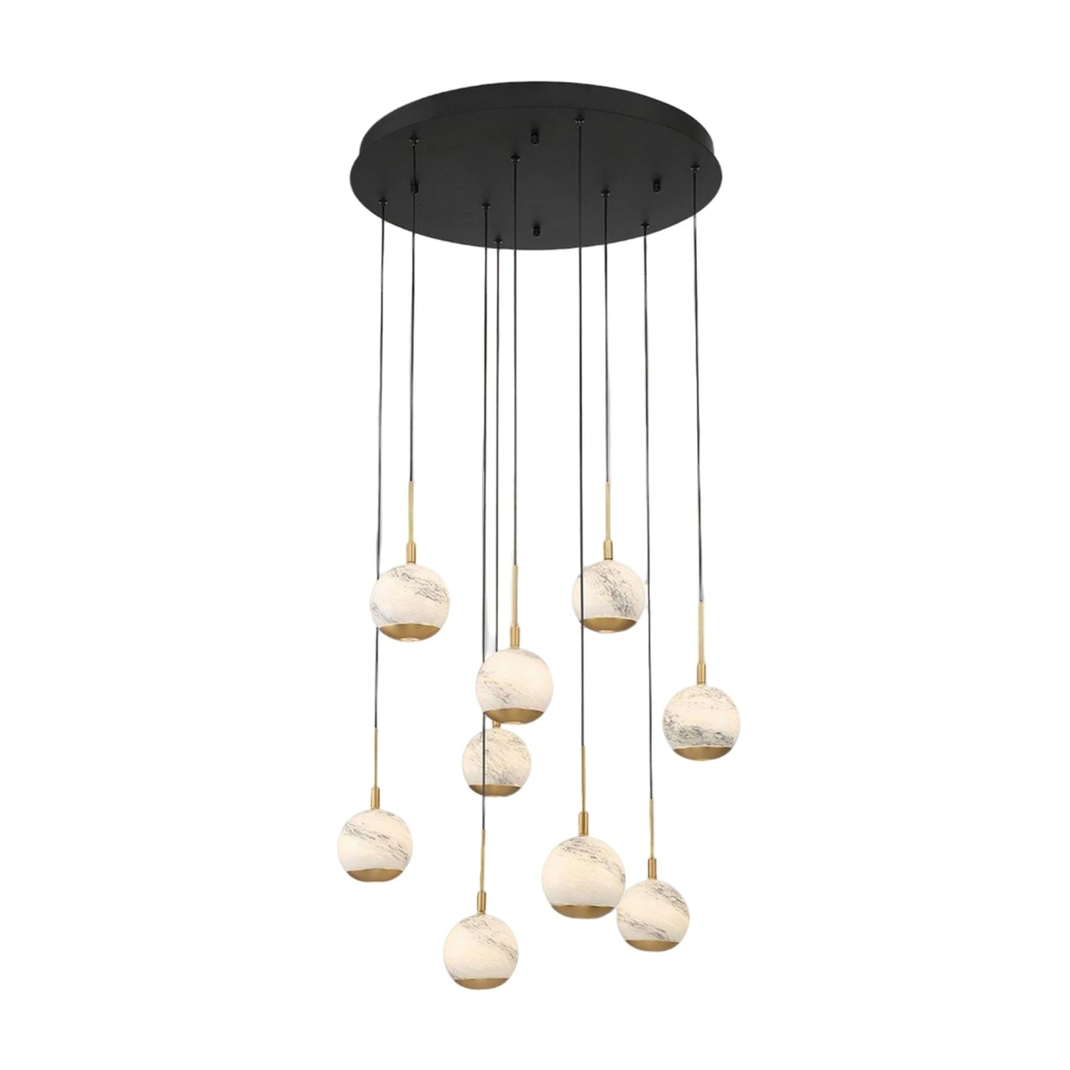 BAVENO ROUND LED CHANDELIER (MULTIPLE SIZES) 3 BAVENO ROUND LED CHANDELIER (MULTIPLE SIZES) - Image 3