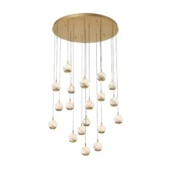 BAVENO ROUND LED CHANDELIER (MULTIPLE SIZES) 16 BAVENO ROUND LED CHANDELIER (MULTIPLE SIZES) -Robinson Sale Store 10205 030