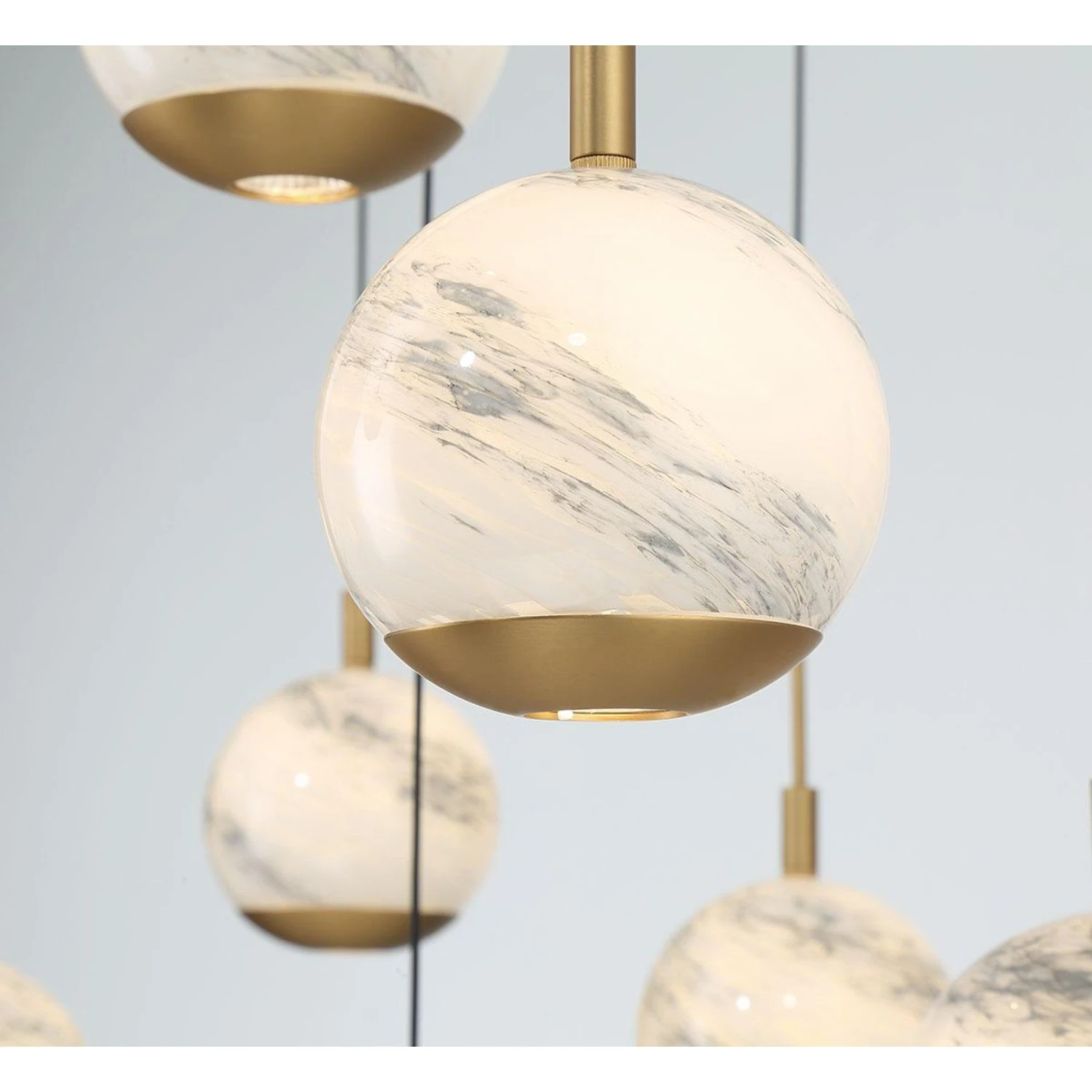 BAVENO ROUND LED CHANDELIER (MULTIPLE SIZES) 10 BAVENO ROUND LED CHANDELIER (MULTIPLE SIZES) - Image 10