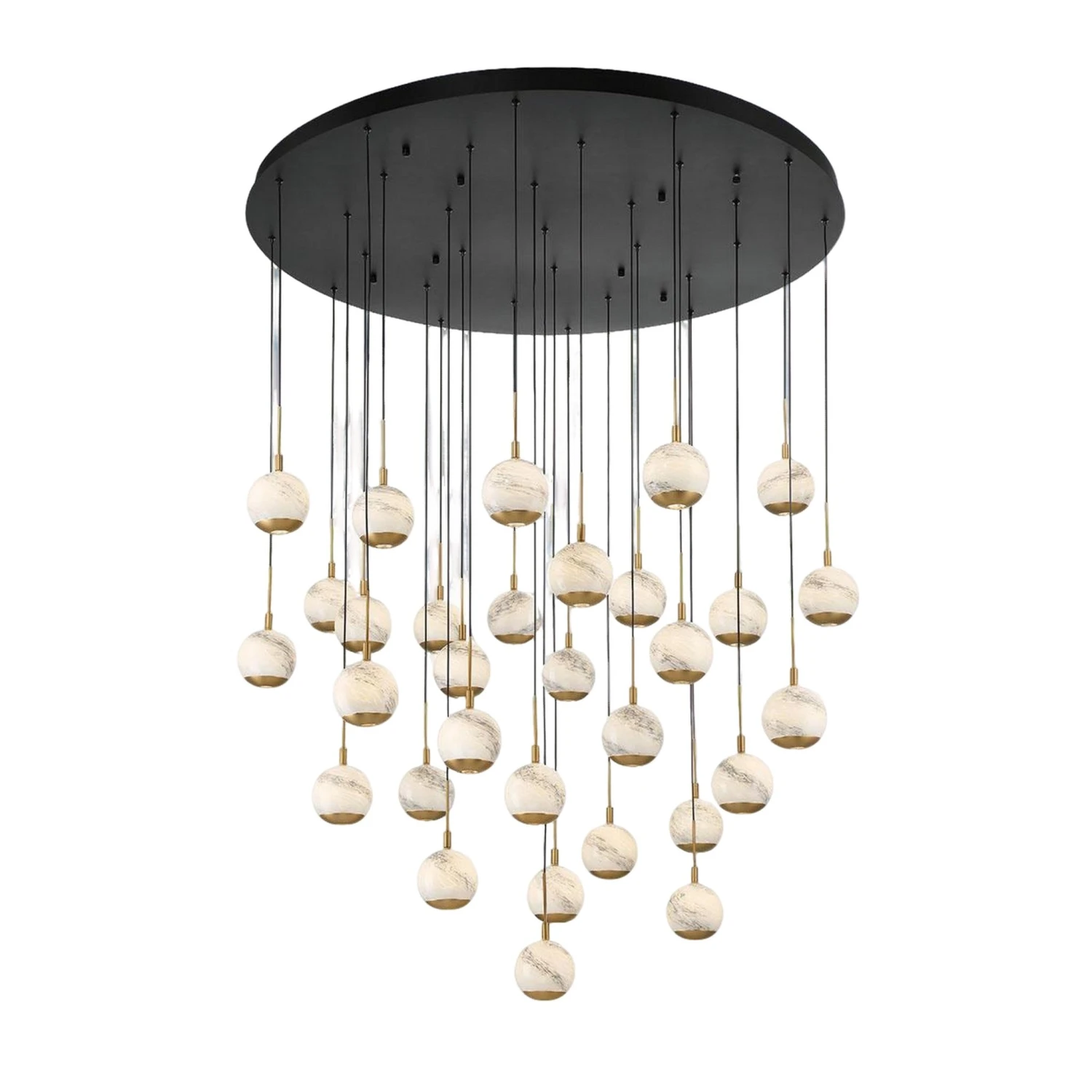 BAVENO ROUND LED CHANDELIER (MULTIPLE SIZES) 7 BAVENO ROUND LED CHANDELIER (MULTIPLE SIZES) - Image 7