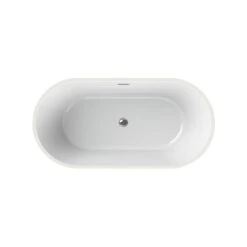 LOUIE 5829 ACRYLIC FREESTANDING CENTER DRAIN BATHTUB -Robinson Sale Store 106384 000 001 TopView
