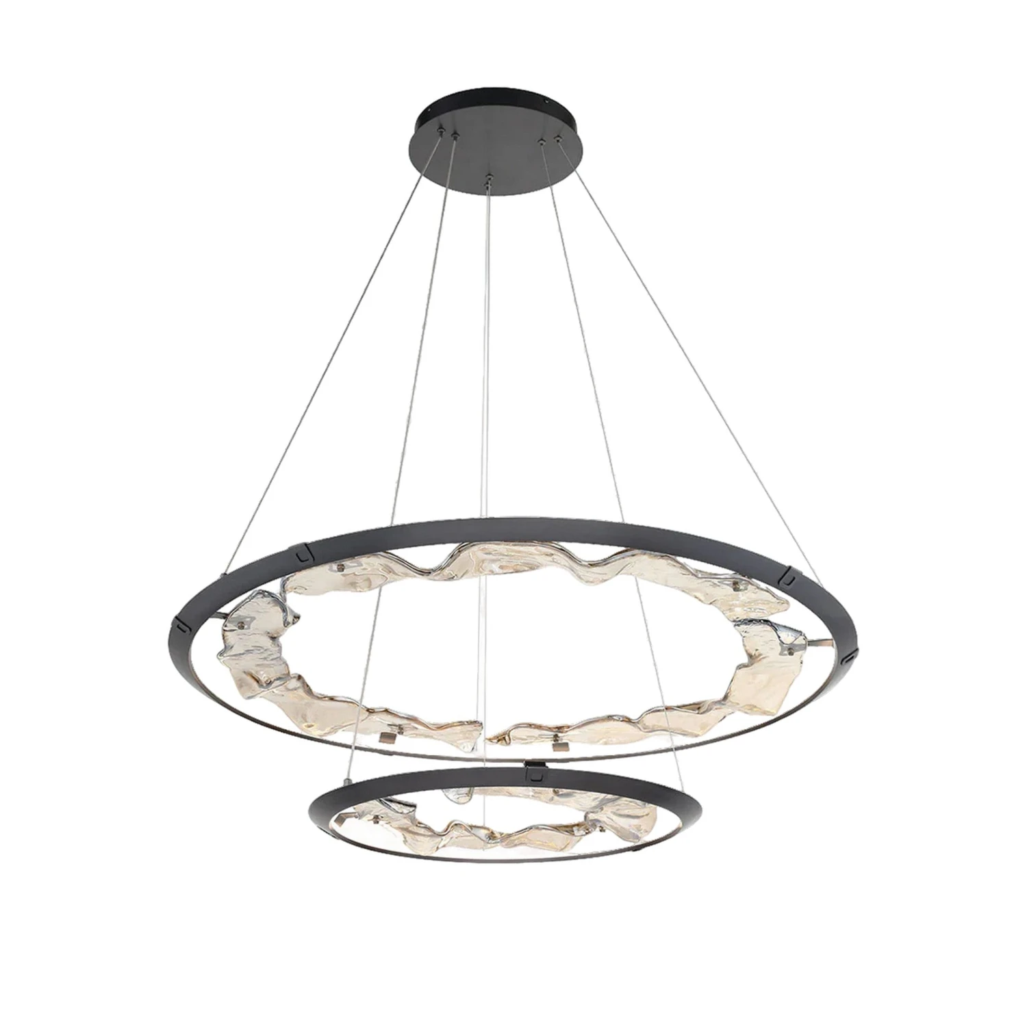 NETTUNO TIERED LED CHANDELIER (MULTIPLE TIERS) 5 NETTUNO TIERED LED CHANDELIER (MULTIPLE TIERS) - Image 5