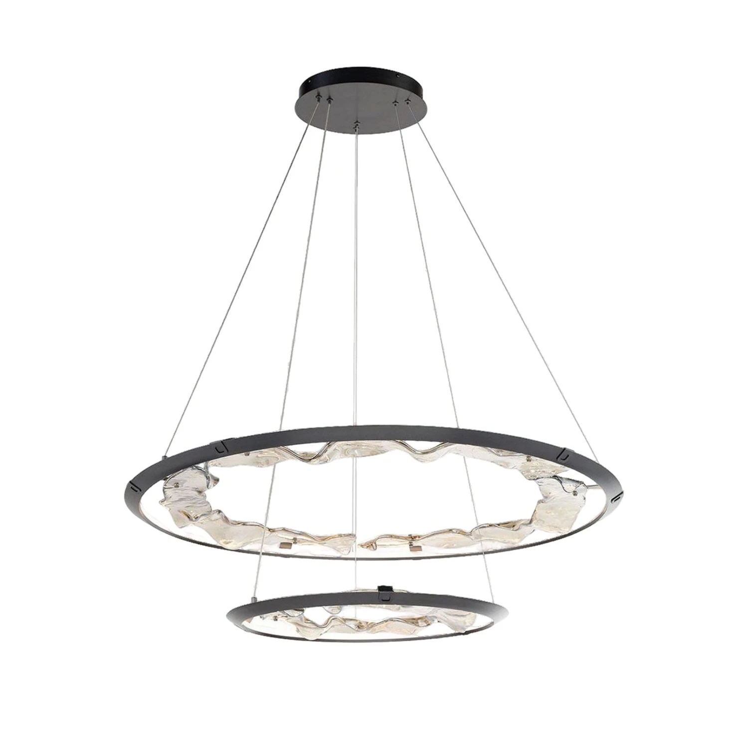 NETTUNO TIERED LED CHANDELIER (MULTIPLE TIERS) 1 NETTUNO TIERED LED CHANDELIER (MULTIPLE TIERS)