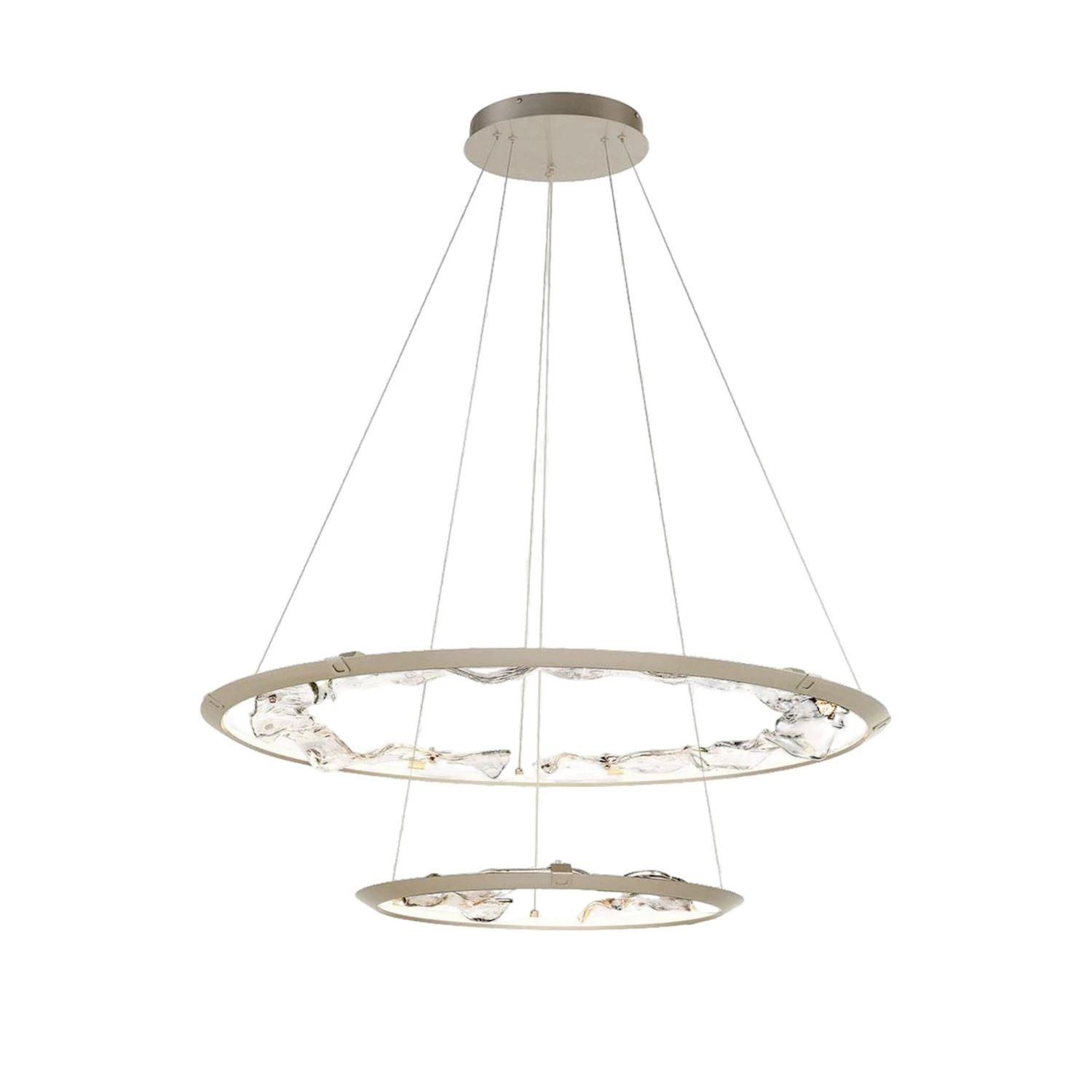 NETTUNO TIERED LED CHANDELIER (MULTIPLE TIERS) 3 NETTUNO TIERED LED CHANDELIER (MULTIPLE TIERS) - Image 3