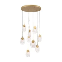 CASTELO ROUND LED CHANDELIER (MULTIPLE SIZES) 13 CASTELO ROUND LED CHANDELIER (MULTIPLE SIZES) -Robinson Sale Store 12289 030