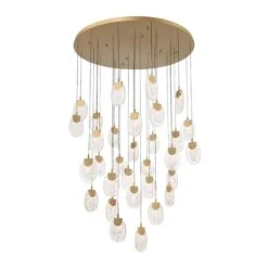 CASTELO ROUND LED CHANDELIER (MULTIPLE SIZES) 17 CASTELO ROUND LED CHANDELIER (MULTIPLE SIZES) -Robinson Sale Store 12291 030