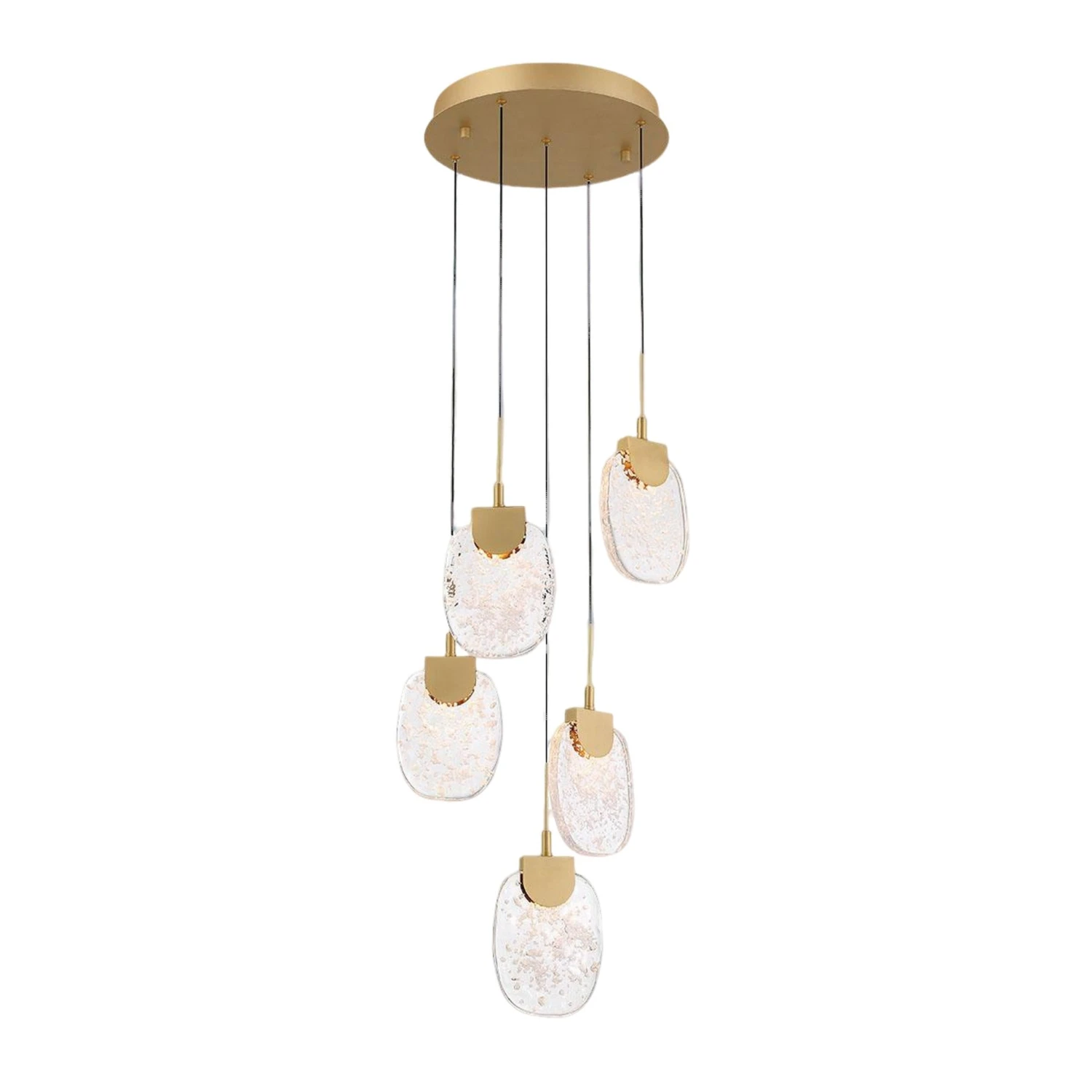 CASTELO ROUND LED CHANDELIER (MULTIPLE SIZES) 2 CASTELO ROUND LED CHANDELIER (MULTIPLE SIZES) - Image 2