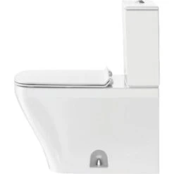Duravit DURASTYLE TWO-PIECE TOILET BOWL ONLY 10 Duravit DURASTYLE TWO-PIECE TOILET BOWL ONLY -Robinson Sale Store 216001 SideView