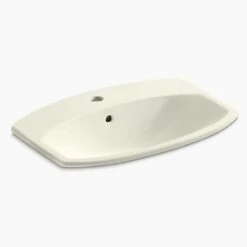 CIMARRON® DROP IN BATHROOM SINK WITH SINGLE FAUCET HOLE