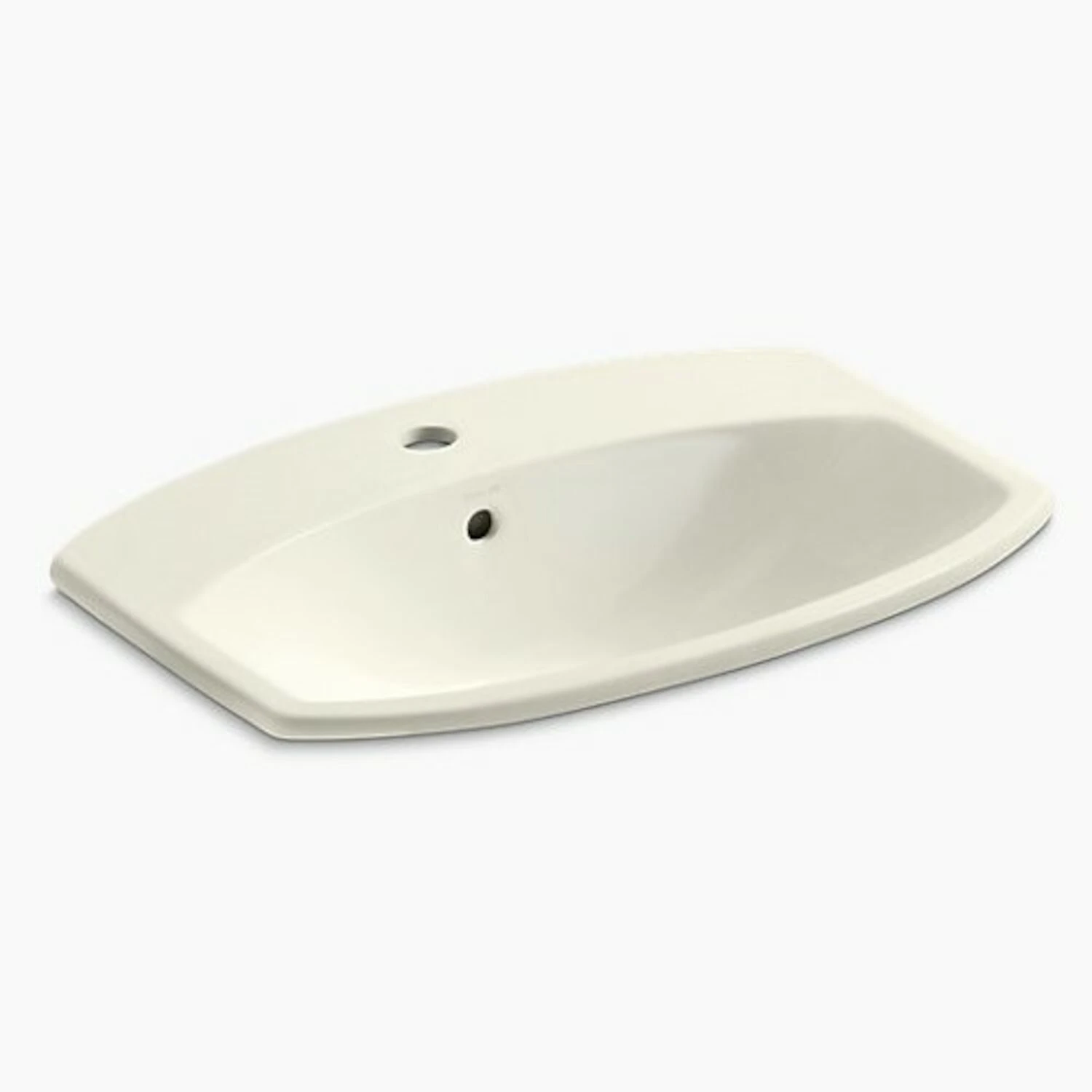 CIMARRON® DROP IN BATHROOM SINK WITH SINGLE FAUCET HOLE 1 CIMARRON® DROP IN BATHROOM SINK WITH SINGLE FAUCET HOLE