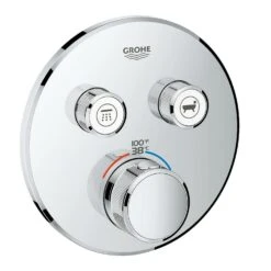 Grohe GROHTHERM SMARTCONTROL DUAL FUNCTION THERMOSTATIC TRIM WITH CONTROL MODULE