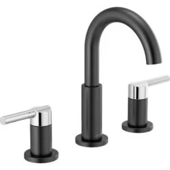 Delta NICOLI® TWO-HANDLE WIDESPREAD ARC SPOUT BATHROOM FAUCET 18 Delta NICOLI® TWO-HANDLE WIDESPREAD ARC SPOUT BATHROOM FAUCET -Robinson Sale Store 35749LF CS