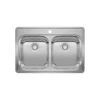 Blanco ESSENTIAL DOUBLE BOWL KITCHEN SINK