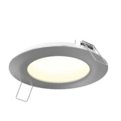 EXCEL 4-INCH ROUND CCT LED RECESSED PANEL LIGHT