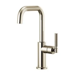 LITZE® BAR FAUCET WITH SQUARE SPOUT AND KNURLED HANDLE 8 LITZE® BAR FAUCET WITH SQUARE SPOUT AND KNURLED HANDLE -Robinson Sale Store 61053LF PN B1