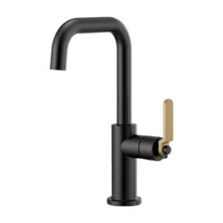 LITZE® BAR FAUCET WITH SQUARE SPOUT AND INDUSTRIAL HANDLE 9 LITZE® BAR FAUCET WITH SQUARE SPOUT AND INDUSTRIAL HANDLE -Robinson Sale Store 61054LF BLGL B1