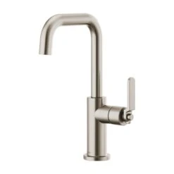 LITZE® BAR FAUCET WITH SQUARE SPOUT AND INDUSTRIAL HANDLE