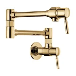 EUROPEAN WALL MOUNT POT FILLER FAUCET 10 EUROPEAN WALL MOUNT POT FILLER FAUCET -Robinson Sale Store 62820LF PG B1