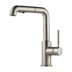 SOLNA SINGLE HANDLE PULL-OUT KITCHEN FAUCET 5 SOLNA SINGLE HANDLE PULL-OUT KITCHEN FAUCET -Robinson Sale Store 63220LF SS B1