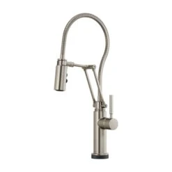 SOLNA®SMARTTOUCH® ARTICULATING FAUCET WITH FINISHED HOSE 5 SOLNA®SMARTTOUCH® ARTICULATING FAUCET WITH FINISHED HOSE -Robinson Sale Store 64121LF SS B1