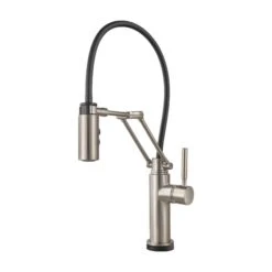 SOLNA® SINGLE HANDLE ARTICULATING ARM KITCHEN FAUCET WITH SMARTTOUCH® TECHNOLOGY