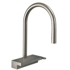 Hansgrohe AQUNO SELECT 3-SPRAY PULL-DOWN FAUCET W/ CASCADING SPRAY