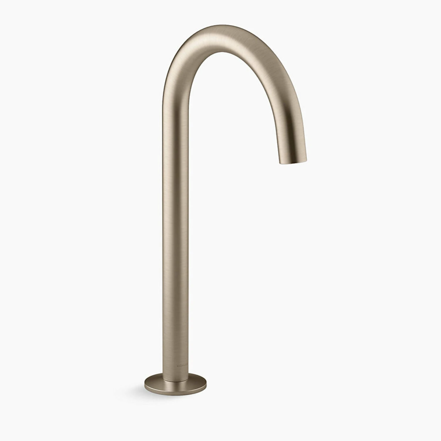 COMPONENTS TALL BATHROOM SINK SPOUT WITH TUBE DESIGN (LESS HANDLE) 4 COMPONENTS TALL BATHROOM SINK SPOUT WITH TUBE DESIGN (LESS HANDLE) - Image 4