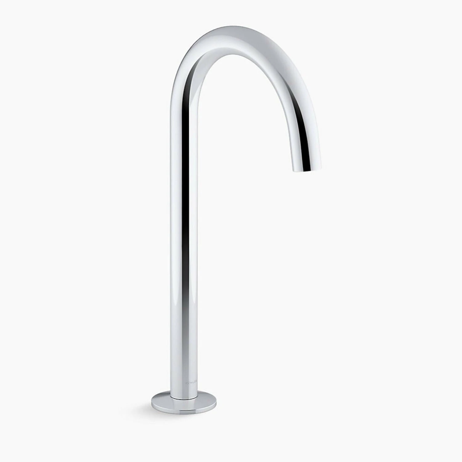 COMPONENTS TALL BATHROOM SINK SPOUT WITH TUBE DESIGN (LESS HANDLE) 7 COMPONENTS TALL BATHROOM SINK SPOUT WITH TUBE DESIGN (LESS HANDLE) - Image 7