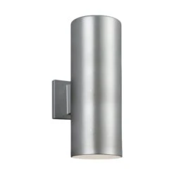 OUTDOOR CYLINDERS 2-LIGHT LED WALL LANTERN (MULTIPLE SIZES) -Robinson Sale Store 8413897s753