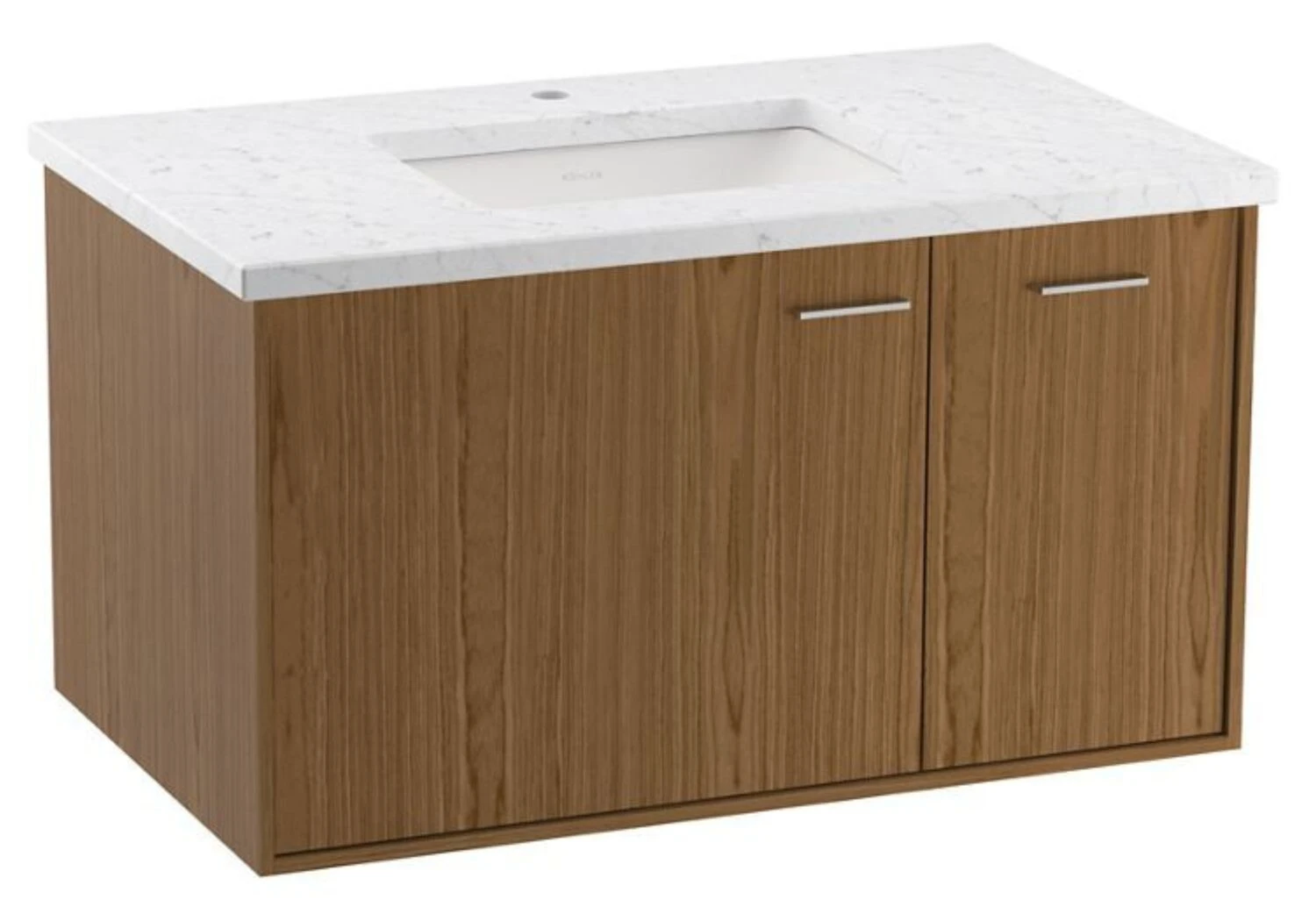 JUTE 36" WALL HUNG BATHROOM VANITY CABINET (ONLY) 1 JUTE 36" WALL HUNG BATHROOM VANITY CABINET (ONLY)