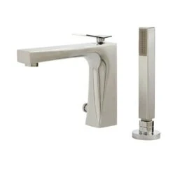 2-PIECE DECKMOUNT TUB FAUCET WITH HANDSHOWER, 19074