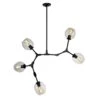 ORGANIC FIVE LIGHT CHANDELIER