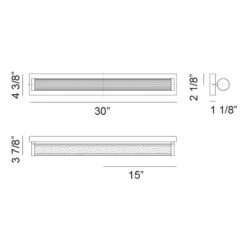 ATHENA WALL SCONCE -Robinson Sale Store Athena 30 Inch Dimmensions