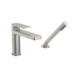 PETITE B04 2-PIECE DECK MOUNT TUB FILLER WITH HAND SHOWER -Robinson Sale Store BarilB04 1249 00 NN B04 1249 00 NN de74555f 7600 4a3d a4d8 f2f9b307dcb9