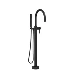 ZIP B66 FLOOR-MOUNTED TUB FILLER WITH HAND SHOWER