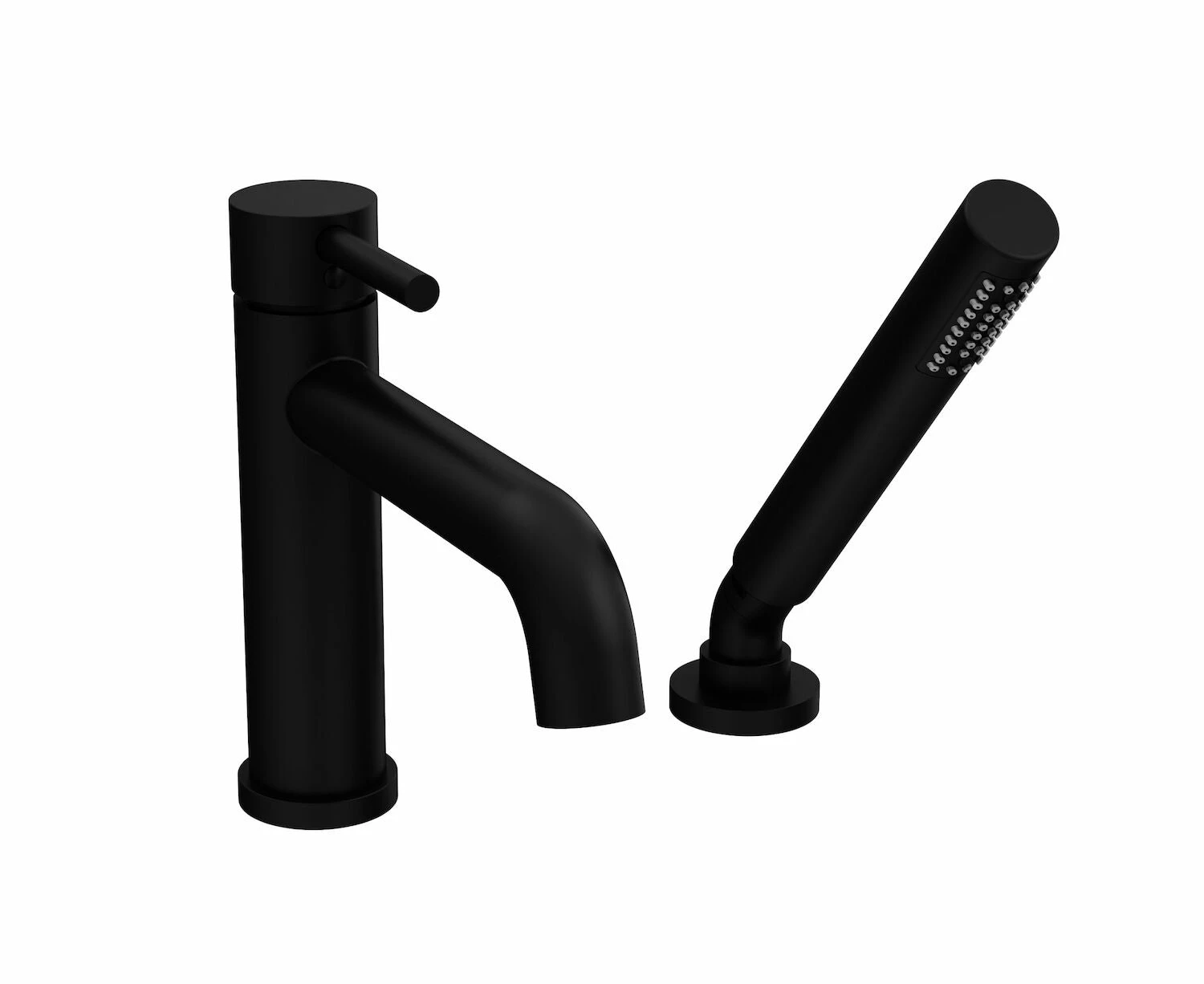 ZIP COLLECTION B66 2-PIECE DECK MOUNT TUB FILLER WITH HAND SHOWER 1 ZIP COLLECTION B66 2-PIECE DECK MOUNT TUB FILLER WITH HAND SHOWER