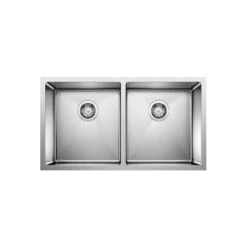 Blanco QUATRUS R15 UNDERMOUNT DOUBLE BOWL SINK