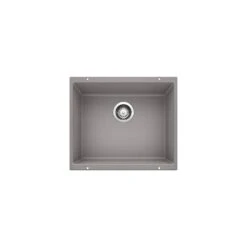 Blanco PRECIS U 1 UNDERMOUNT SILGRANIT KITCHEN SINK 11 Blanco PRECIS U 1 UNDERMOUNT SILGRANIT KITCHEN SINK -Robinson Sale Store Blanco401680 blanco401680 metallicgray