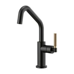 LITZE® BAR FAUCET WITH ANGLED SPOUT AND KNURLED HANDLE