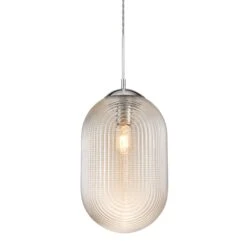 MARUNA 1-LIGHT CAPSULE PENDANT -Robinson Sale Store C31001CHCN