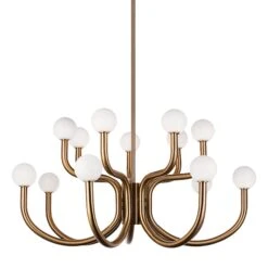 JOELLE LED CHANDELIER (MULTIPLE SIZES) -Robinson Sale Store C34214AGOP