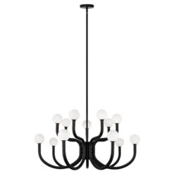 JOELLE LED CHANDELIER (MULTIPLE SIZES) -Robinson Sale Store C34214MBOP Canopy