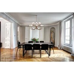 JOELLE LED CHANDELIER (MULTIPLE SIZES) -Robinson Sale Store C34218AGOP Lifestyle