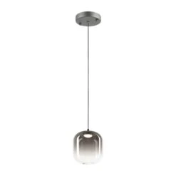 REFRAX 1-LIGHT LED PENDANT (MULTIPLE SIZES) 12 REFRAX 1-LIGHT LED PENDANT (MULTIPLE SIZES) -Robinson Sale Store C37401MBSM Canopy