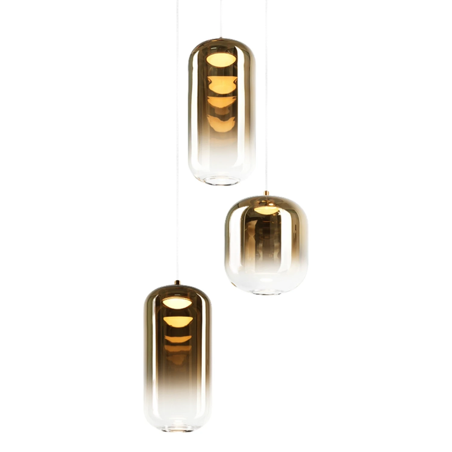 REFRAX 3-LIGHT LED PENDANT 2 REFRAX 3-LIGHT LED PENDANT - Image 2