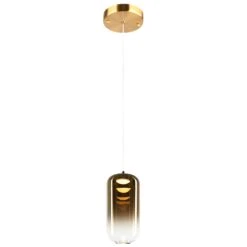 REFRAX 1-LIGHT LED PENDANT (MULTIPLE SIZES) 17 REFRAX 1-LIGHT LED PENDANT (MULTIPLE SIZES) -Robinson Sale Store C37411AGAG Canopy