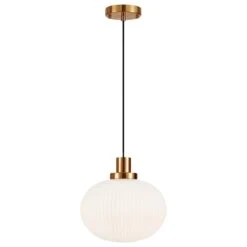 CHARISMO 1-LIGHT OBLATE PENDANT