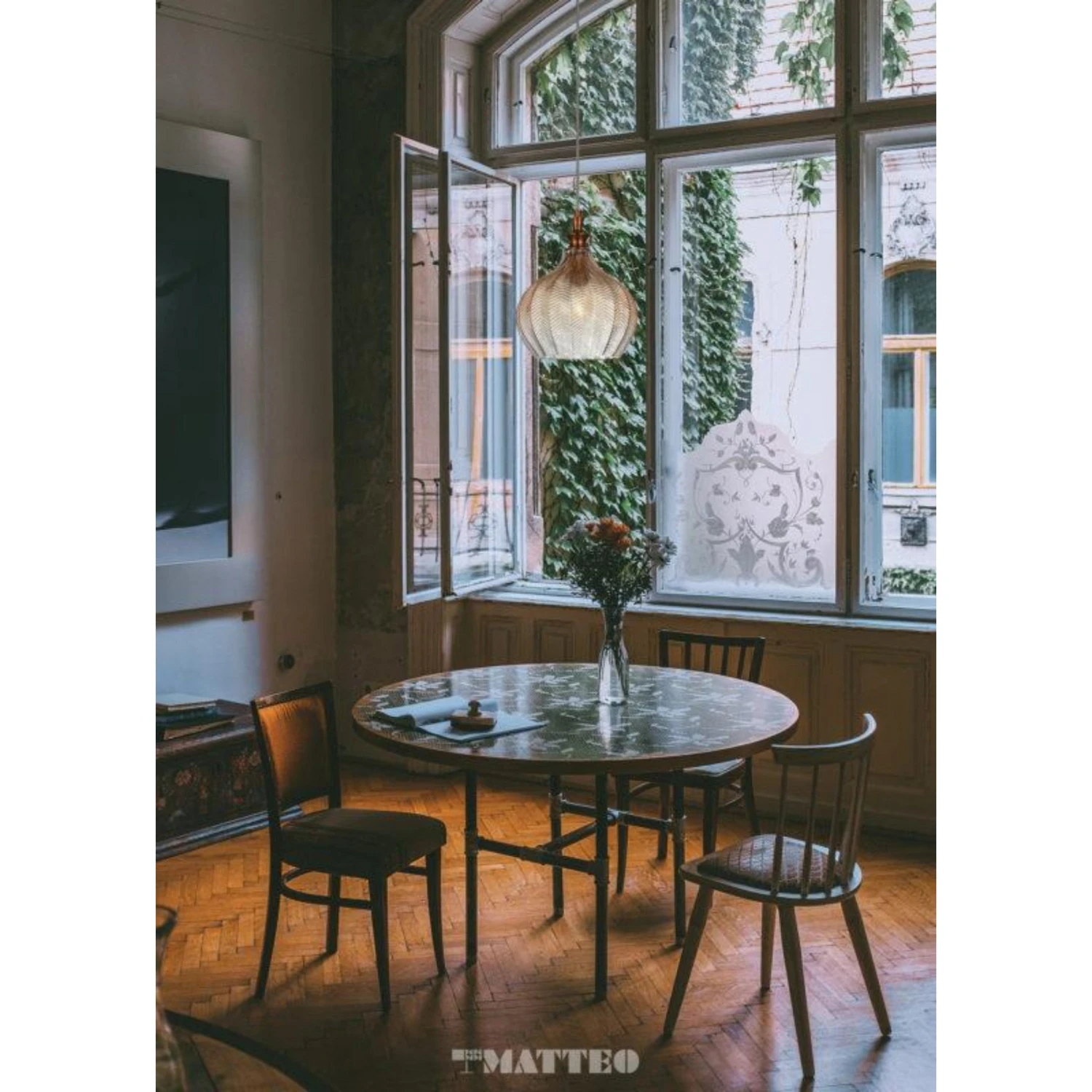 RENITY 1-LIGHT FLOWER PENDANT 2 RENITY 1-LIGHT FLOWER PENDANT - Image 2